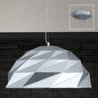 Lustra moderna argintie 1xE27/60W, Origami HL 6-1643/1 Silber Orion